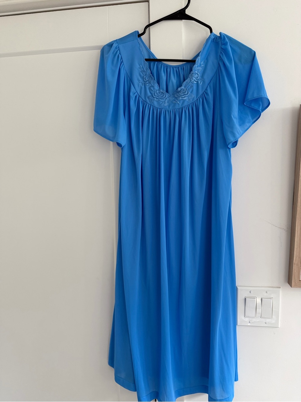 Vintage Embroidered Slip Dress